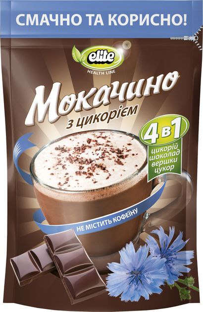 Напій розчинний Elite Мокачино з цикорієм 190г